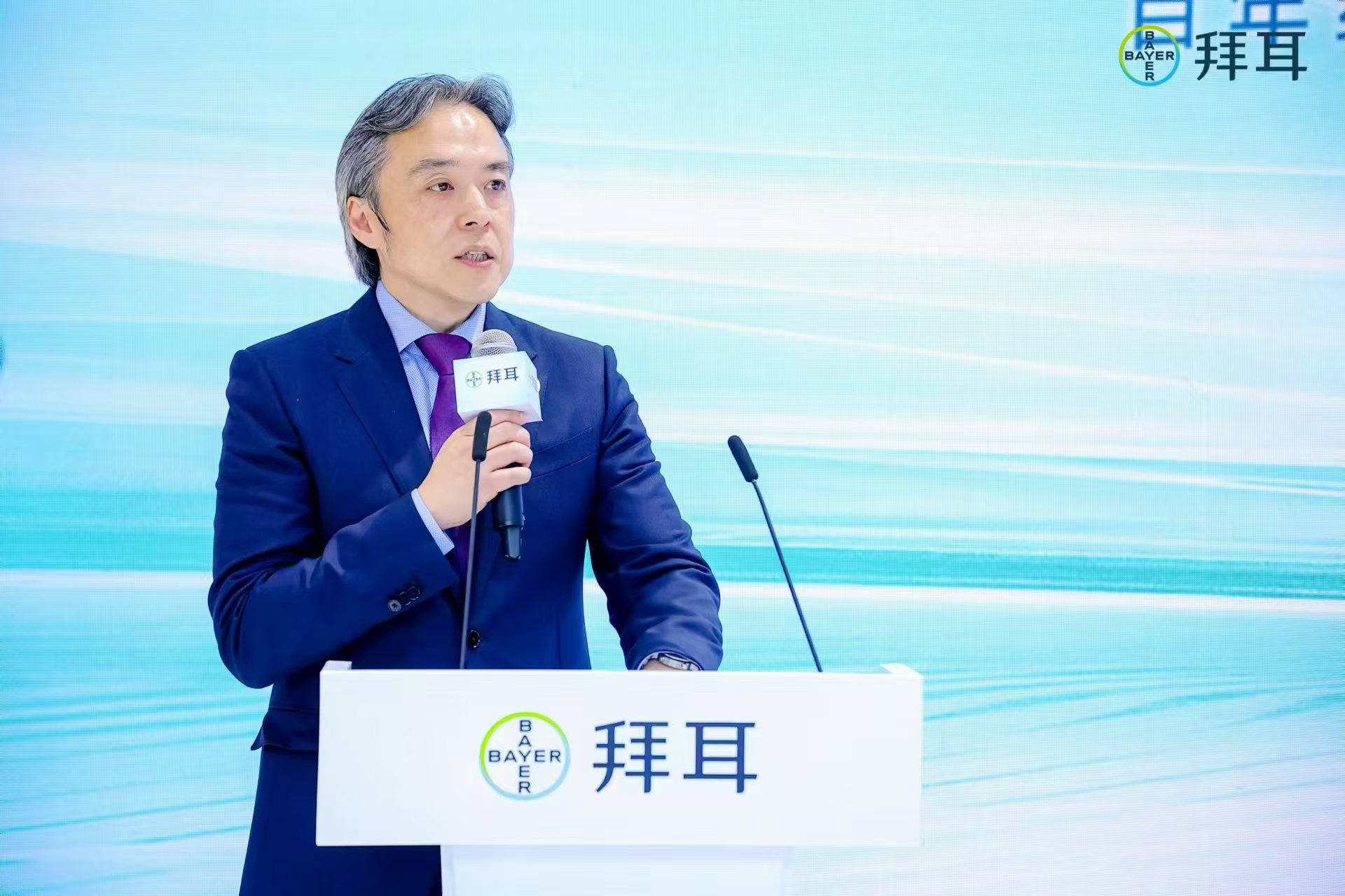 拜耳集團處方藥事業部高級副總裁楊灏
